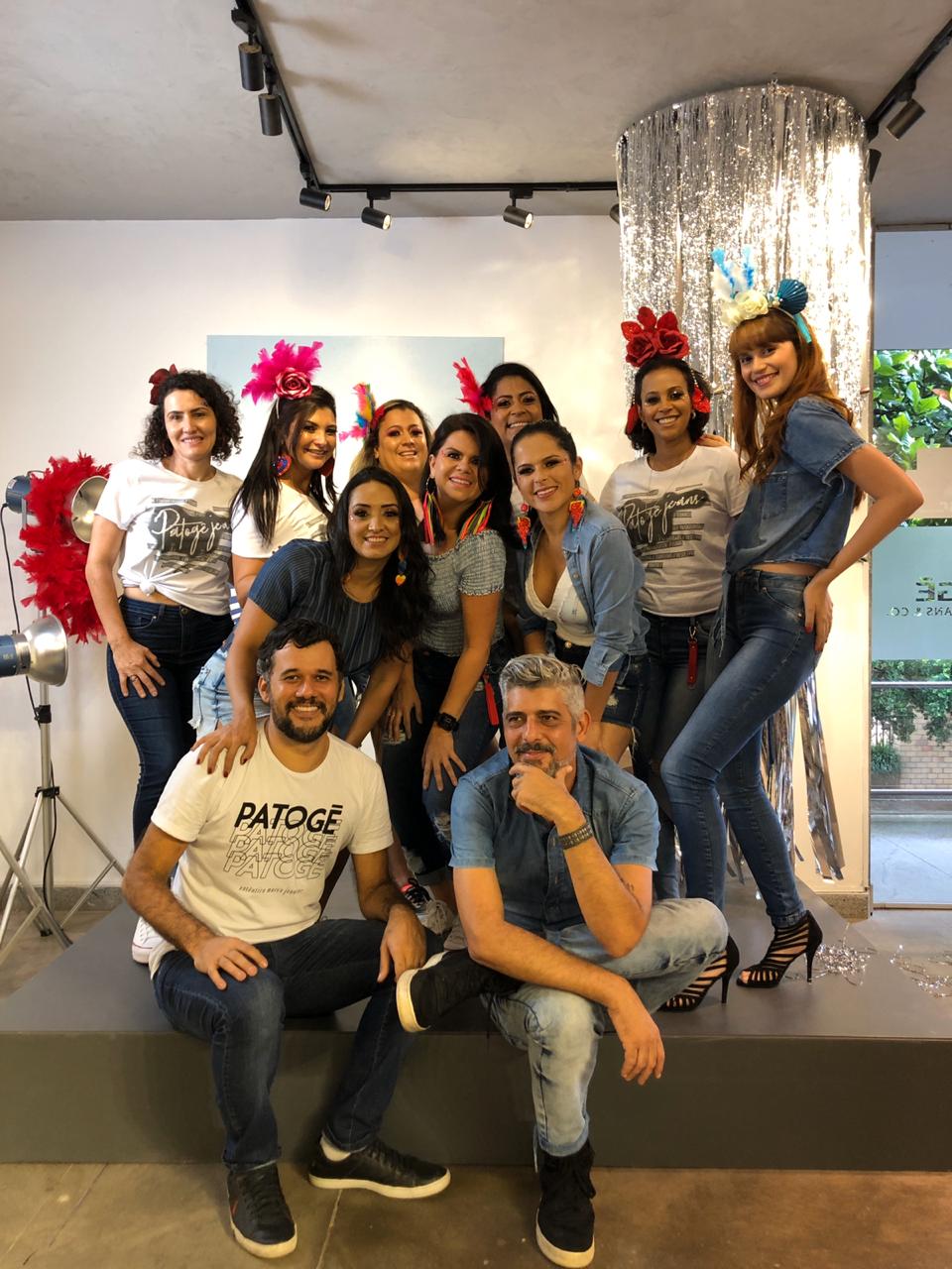 equipe do showroom patoge